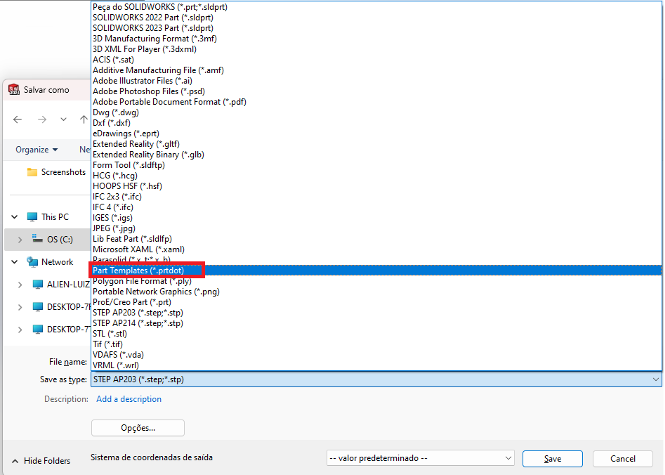 Como salvar suas propriedades de documento 10